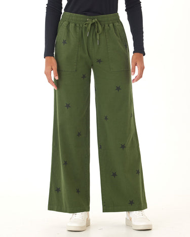 Cleo Stars Stretch Twill Wide Leg Pant Threads 4 Thought 