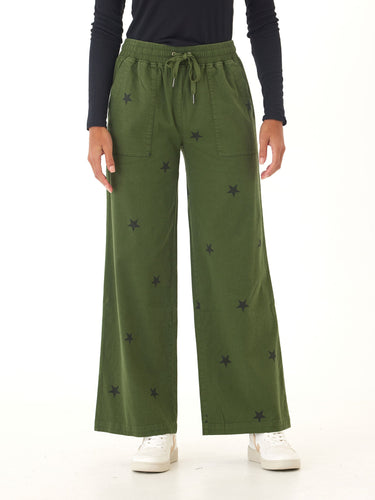 Cleo Stars Stretch Twill Wide Leg Pant Threads 4 Thought