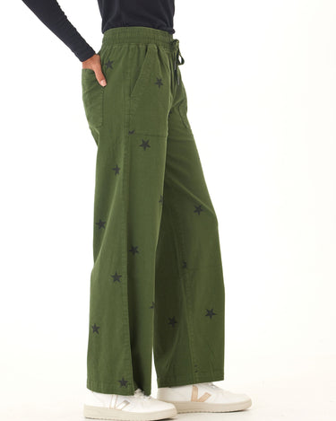 Cleo Stars Stretch Twill Wide Leg Pant Threads 4 Thought 