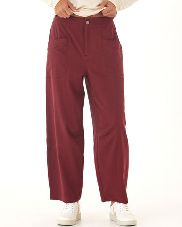 Lauren Stretch Twill Pleated Barrel Pant Threads 4 Thought 