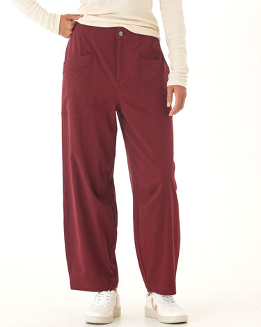 Lauren Stretch Twill Pleated Barrel Pant Threads 4 Thought 