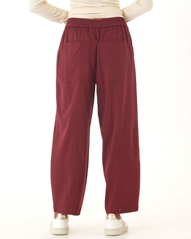 Lauren Stretch Twill Pleated Barrel Pant Threads 4 Thought 