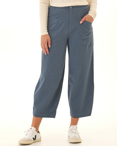 Lauren Stretch Twill Pleated Barrel Pant Threads 4 Thought 