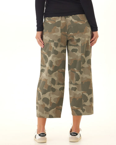 Lauren Cloud Camo Stretch Twill Pleated Barrel Pant Threads 4 Thought 