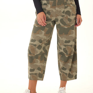 Lauren Cloud Camo Stretch Twill Pleated Barrel Pant Threads 4 Thought 