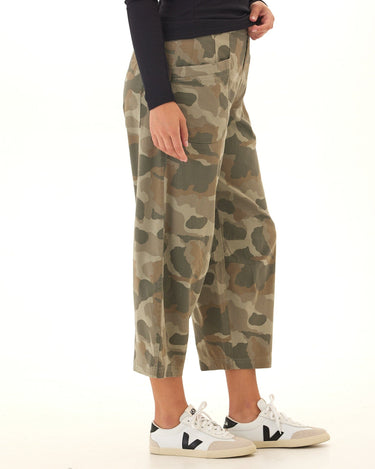 Lauren Cloud Camo Stretch Twill Pleated Barrel Pant Threads 4 Thought 