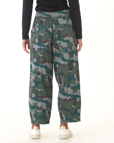 Lauren Cloud Camo Stretch Twill Pleated Barrel Pant Threads 4 Thought 