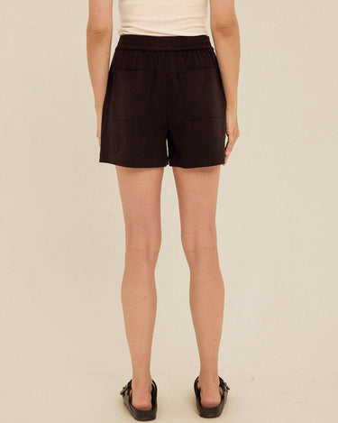 Selene Stretch Twill Pleated Short Womens Bottoms Shorts Threads 4 Thought 