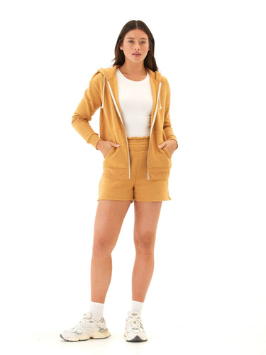 Triblend Zip Hoodie Womens Outerwear Sweatshirt Threads 4 Thought 
