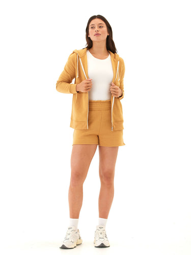Triblend Zip Hoodie Womens Outerwear Sweatshirt Threads 4 Thought 
