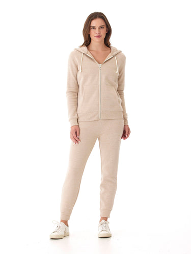 Triblend Zip Hoodie Womens Outerwear Sweatshirt Threads 4 Thought