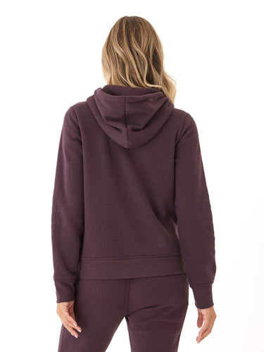 Sinead 1/4 Zip Triblend Fleece Hoodie Womens Outerwear Sweatshirt Threads 4 Thought 