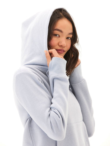 Sinead 1/4 Zip Triblend Fleece Hoodie Womens Outerwear Sweatshirt Threads 4 Thought