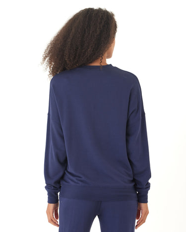 Cathy Feather Fleece Boyfriend Fit Pullover Threads 4 Thought 