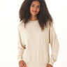 Cathy Feather Fleece Boyfriend Fit Pullover Threads 4 Thought 