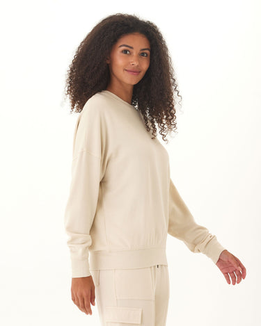 Cathy Feather Fleece Boyfriend Fit Pullover Threads 4 Thought 