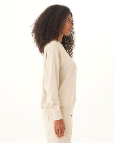 Cathy Feather Fleece Boyfriend Fit Pullover Threads 4 Thought 