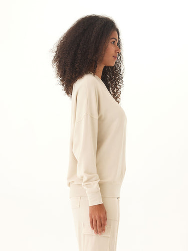 Cathy Feather Fleece Boyfriend Fit Pullover Threads 4 Thought