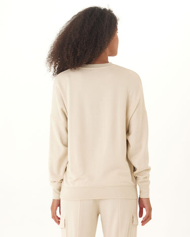 Cathy Feather Fleece Boyfriend Fit Pullover Threads 4 Thought 