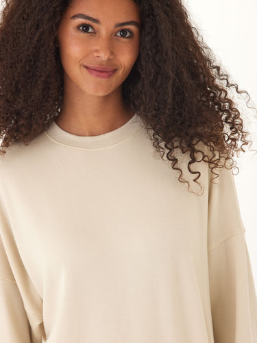 Cathy Feather Fleece Boyfriend Fit Pullover Threads 4 Thought