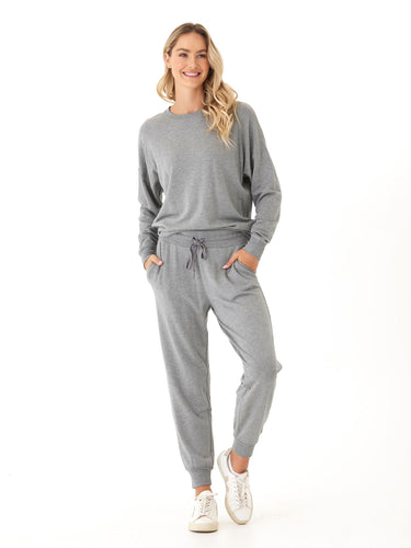 Connie Feather Fleece Jogger Womens Bottoms Sweatpants Threads 4 Thought