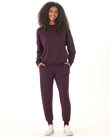 Connie Feather Fleece Jogger Womens Bottoms Sweatpants Threads 4 Thought 