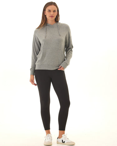 Madge Feather Fleece Pullover Hoodie Womens Outerwear Sweatshirt Threads 4 Thought 