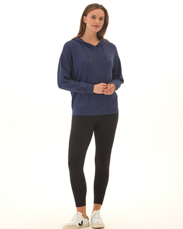 Madge Feather Fleece Pullover Hoodie Womens Outerwear Sweatshirt Threads 4 Thought 