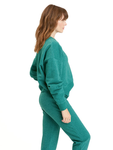 Naia Triblend Fleece Drop Shoulder Pullover Womens Outerwear Sweatshirt Threads 4 Thought 