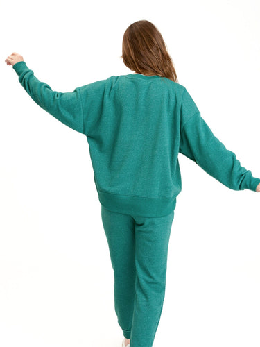 Naia Triblend Fleece Drop Shoulder Pullover Womens Outerwear Sweatshirt Threads 4 Thought 