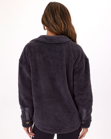 Anthea Sherpa Shirt Jacket Womens Outerwear Jacket Threads 4 Thought 