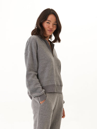 Constance Tribend Fleece Half Zip Pullover Womens Outerwear Sweatshirt Threads 4 Thought 