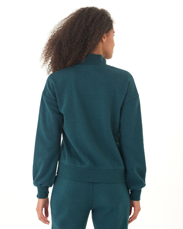 Constance Triblend Fleece Half Zip Pullover Threads 4 Thought 