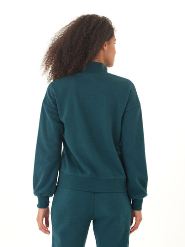 Constance Triblend Fleece Half Zip Pullover Threads 4 Thought 