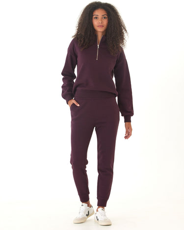 Constance Triblend Fleece Half Zip Pullover Threads 4 Thought 