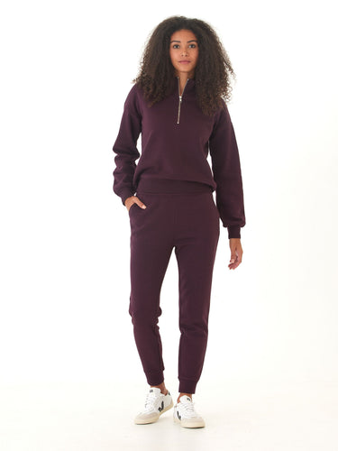Constance Triblend Fleece Half Zip Pullover Threads 4 Thought 