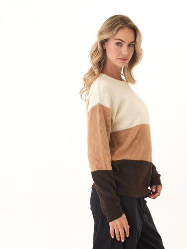 Beryl Stripe Sweater Womens Outerwear Sweater Threads 4 Thought 