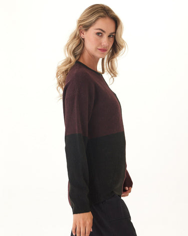 Beryl Colorblock Sweater Womens Outerwear Sweater Threads 4 Thought 