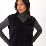 Amelia Fuzzy Sweater Vest Womens Outerwear Sweater Threads 4 Thought 