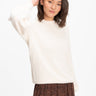 Clara Fuzzy Pullover Crew Neck Sweater Womens Outerwear Sweater Threads 4 Thought 