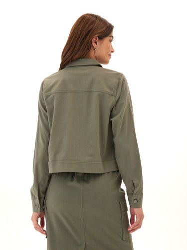 Abbey Stretch Twill Jacket Womens Outerwear Jacket Threads 4 Thought 
