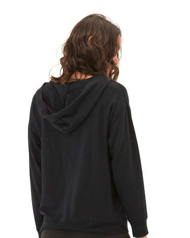 Raya Feather Fleece Pullover Hoodie Womens Outerwear Sweatshirt Threads 4 Thought 