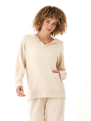 Raya Feather Fleece Pullover Hoodie Threads 4 Thought