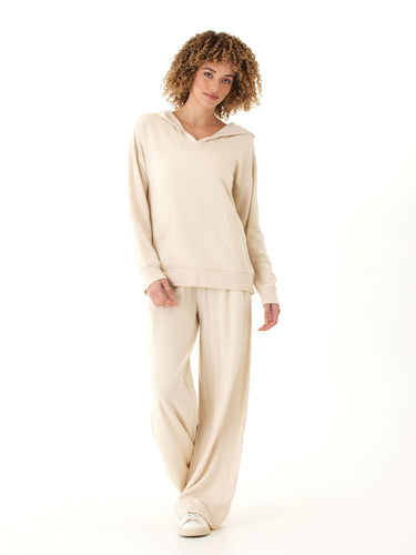 Raya Feather Fleece Pullover Hoodie Threads 4 Thought 