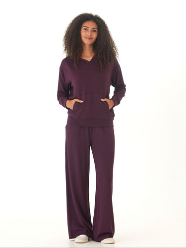 Raya Feather Fleece Pullover Hoodie Threads 4 Thought 