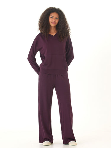 Raya Feather Fleece Pullover Hoodie Threads 4 Thought 