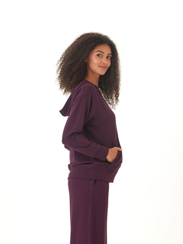 Raya Feather Fleece Pullover Hoodie Threads 4 Thought