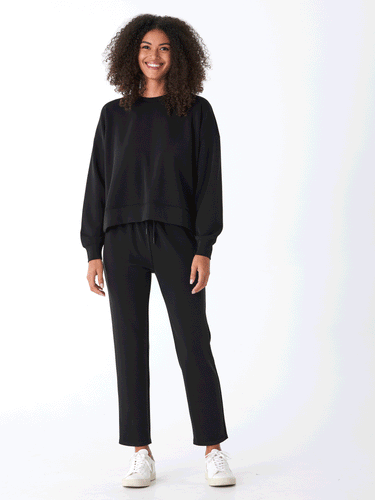 Naia Peached Modal Pullover Womens Outerwear Sweatshirt Threads 4 Thought