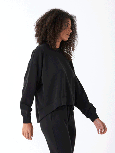 Naia Peached Modal Pullover Womens Outerwear Sweatshirt Threads 4 Thought