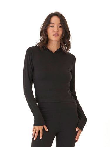 Murielle Heather Luxe Jersey Pullover Womens Outerwear Sweatshirt Threads 4 Thought